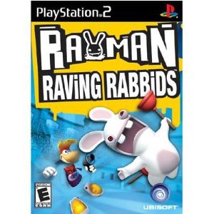 RAYMAN RAVING RABBIDS PS2 Playstation 2 video game rated E - rabid ...