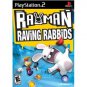 RAYMAN RAVING RABBIDS PS2 Playstation 2 video game rated E - rabid rabbits game disk, case, manual
