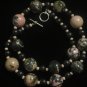 Bubble Gum Agate Necklace