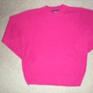 Sag Harbor Womens Fushia Sweater Size M
