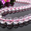 round bead Rose Quartz    necklace    $ 14