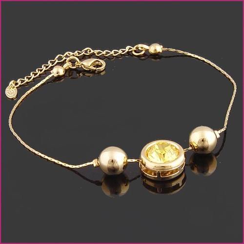 golden bead ankle $10