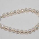 8 mm  genuine white fresh  bracelet $18