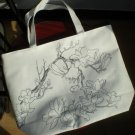 handpainted Canvas handbag