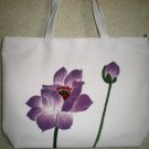 handpainted Canvas handbag