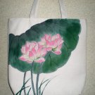 handpainted Canvas handbag