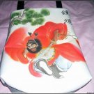 handpainted Canvas handbag