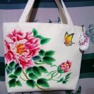 handpainted Canvas handbag