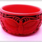 carved lacquer bracelet ＄ 11