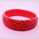 carved lacquer bracelet ＄ 11