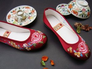 NO. 3   embroidered shoes    $ 15