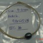 9-10mm Rice Bracelet Dark with Light Brown Thread