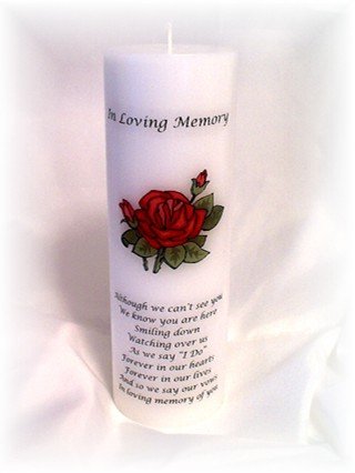 in loving memory candle for wedding