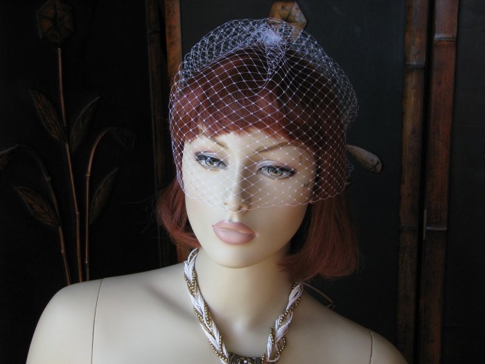 Sweet Home Alabama Birdcage Veil