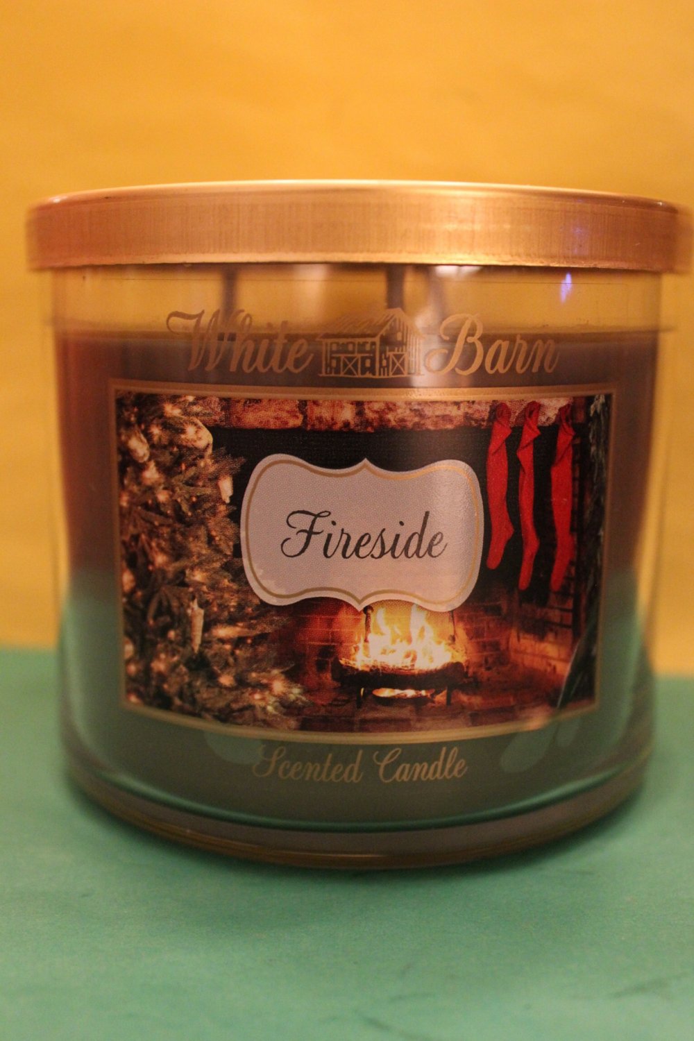 Bath & Body Works Fireside Large Full Size 3 Wick Candle