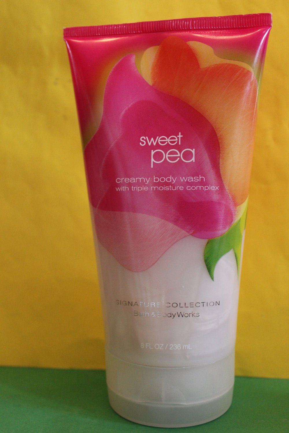 Bath And Body Works Sweet Pea Creamy Body Wash Large Full Size