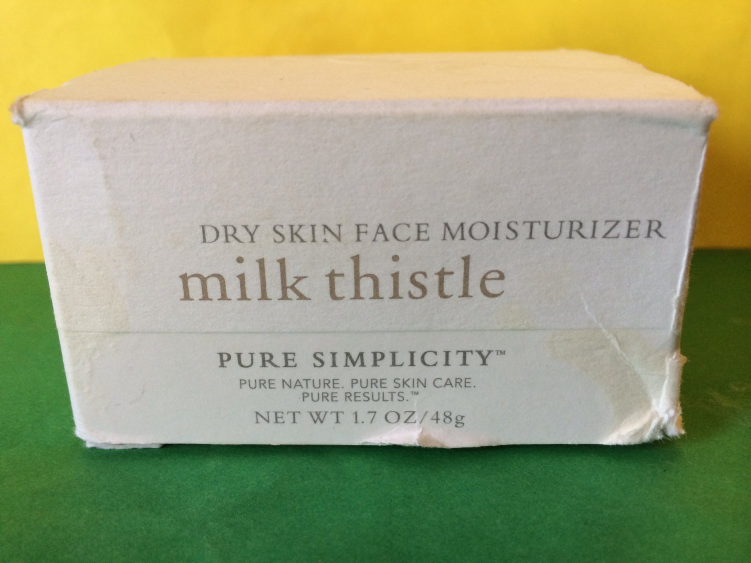 Bath and Body Works Pure Simplicity Milk Thistle Cream Full Size Jar