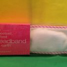 Bath & and Body Works Sweetest Softest Headband on Earth Pink/White