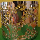 Bath & Body Works Slatkin Holly Leaves Metal Candle Sleeve Bath & Body Works Slatkin Holly Leaves Metal Candle Sleeve