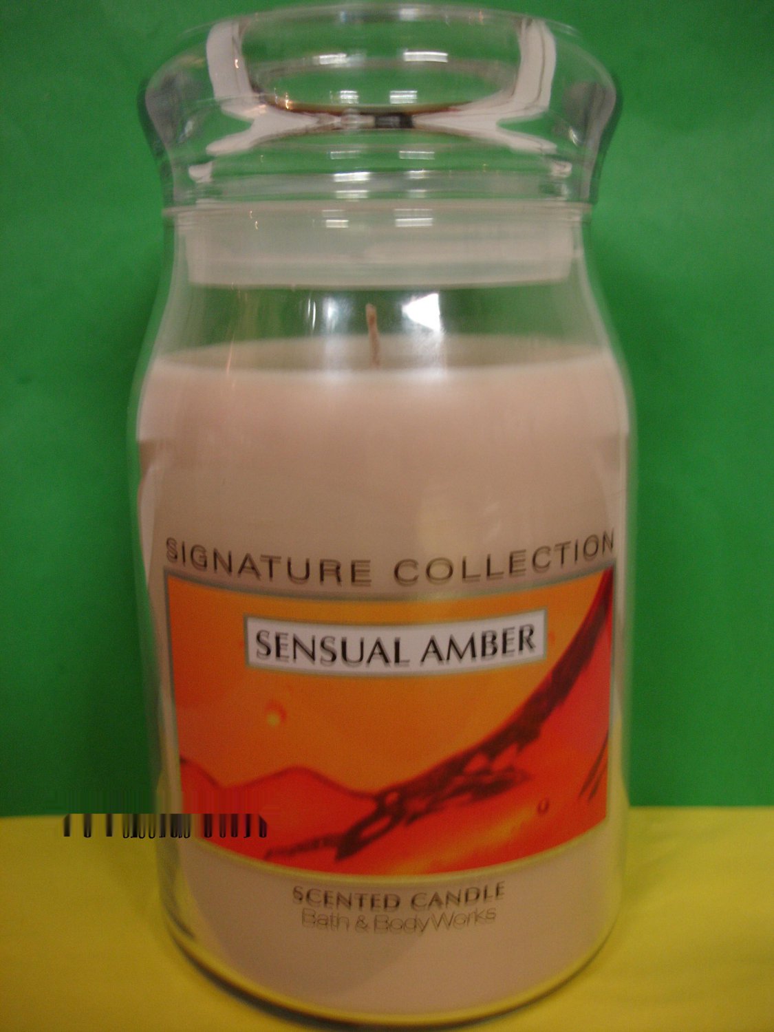 Bath & Body Works Sensual Amber Jar Candle 22 oz Ex Large