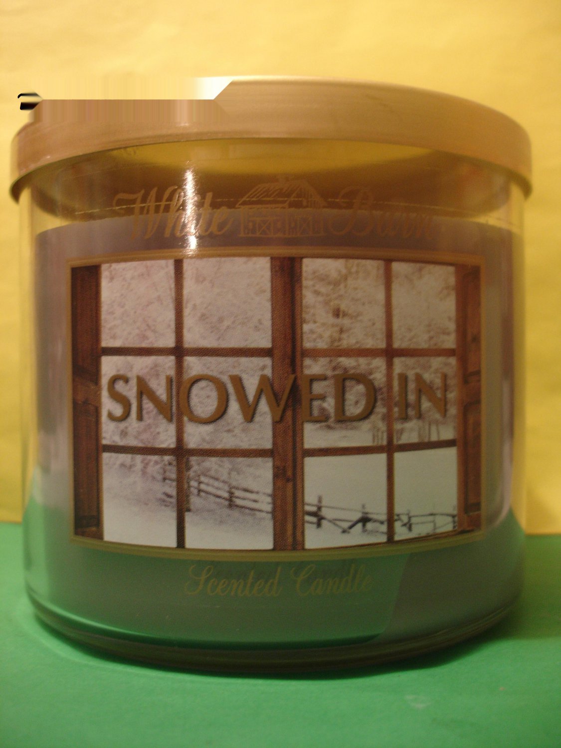 NEW White Barn “SPRUCE” Large 3 Wick Candle 14.5 oz Bath And Body Works 