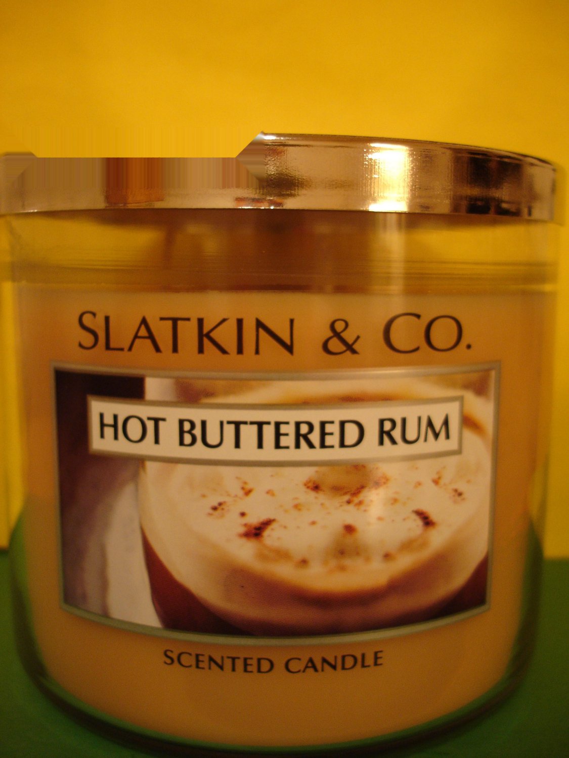 bath and body works hot buttered rum candle