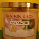 Bath & Body Works Slatkin Pink Sangria Large 3 Wick Candle