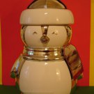 Bath & Body Works Slatkin Penguin Figural Cinnamon Candle 9 oz