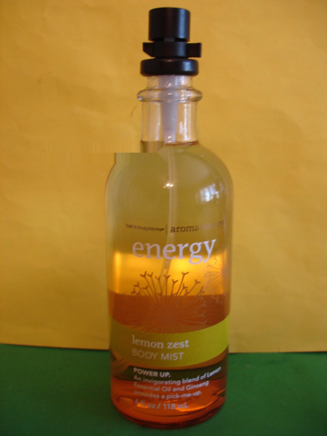 Bath & Body Works Aromatherapy Lemon Zest Body Mist Spray