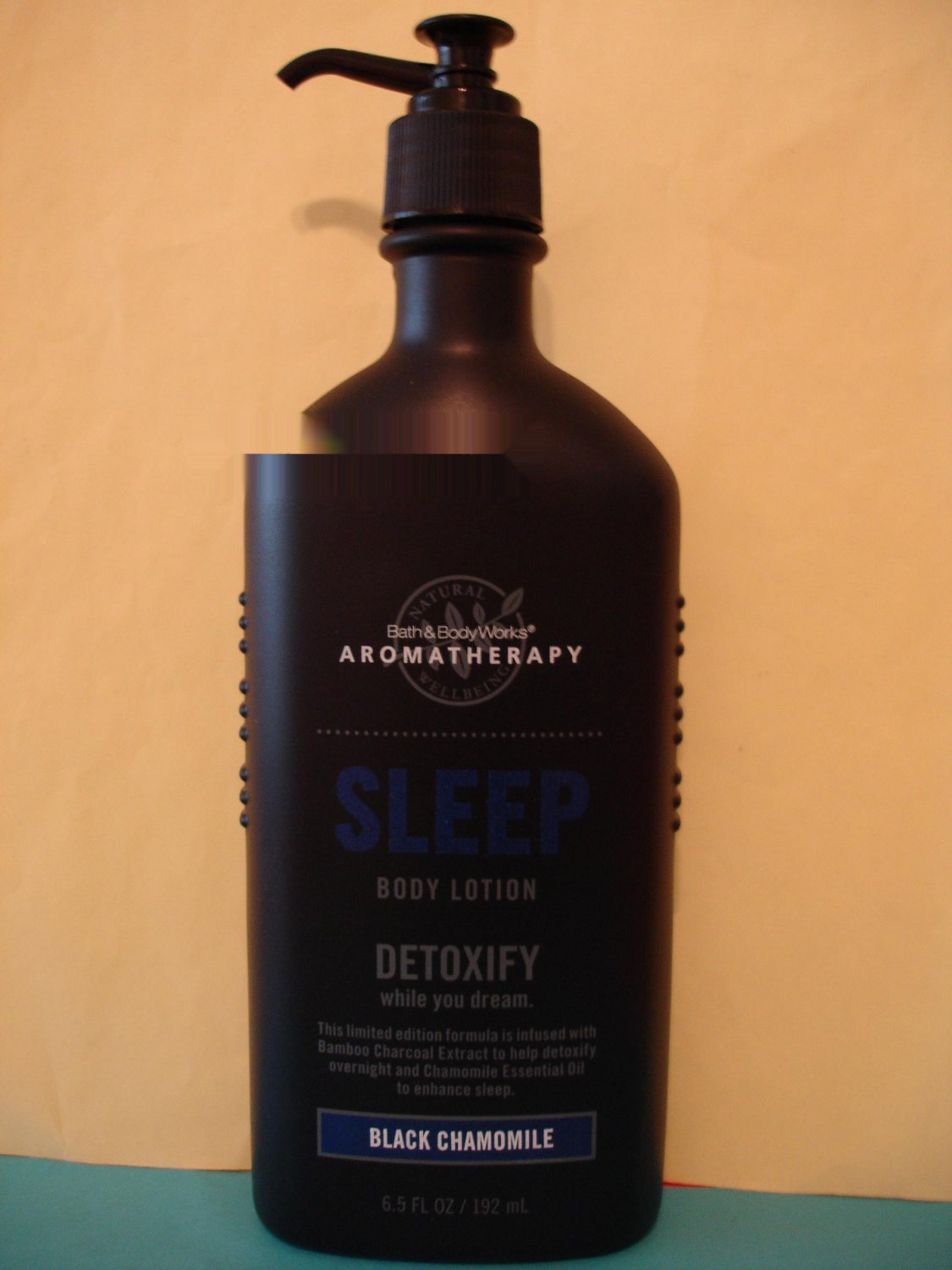 Bath & Body Works Aromatherapy Black Chamomile Body Lotion Detoxify