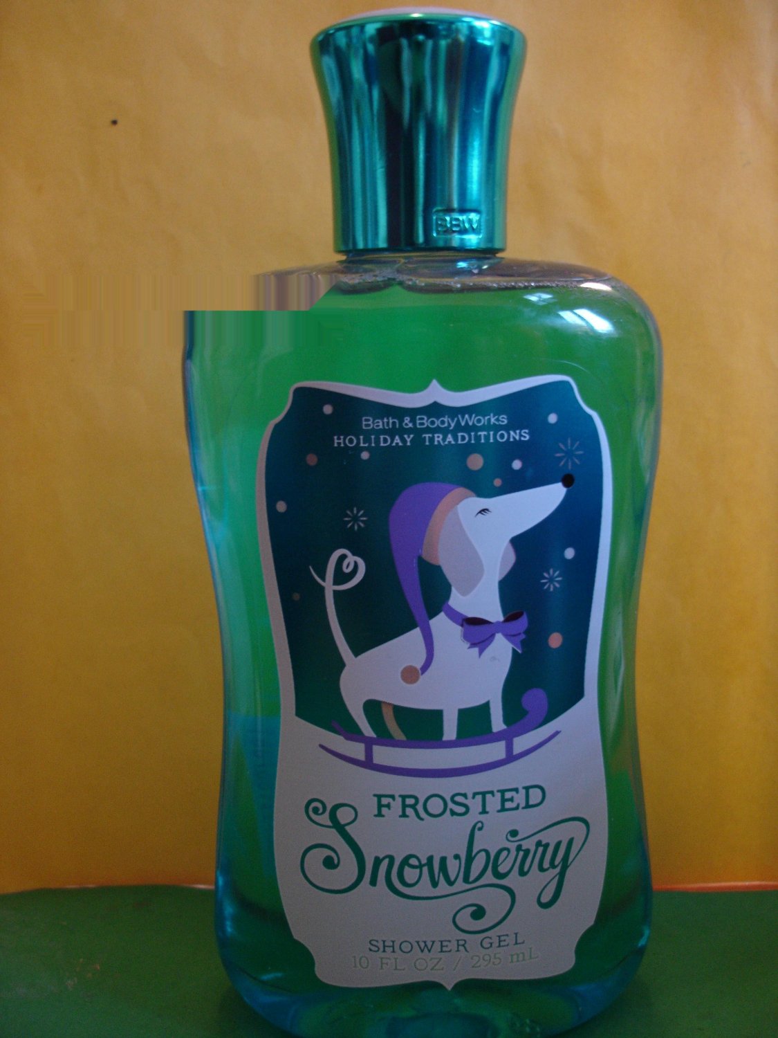 Download Bath & Body Works Frosted Snowberry Shower Gel Full Size Yellowimages Mockups