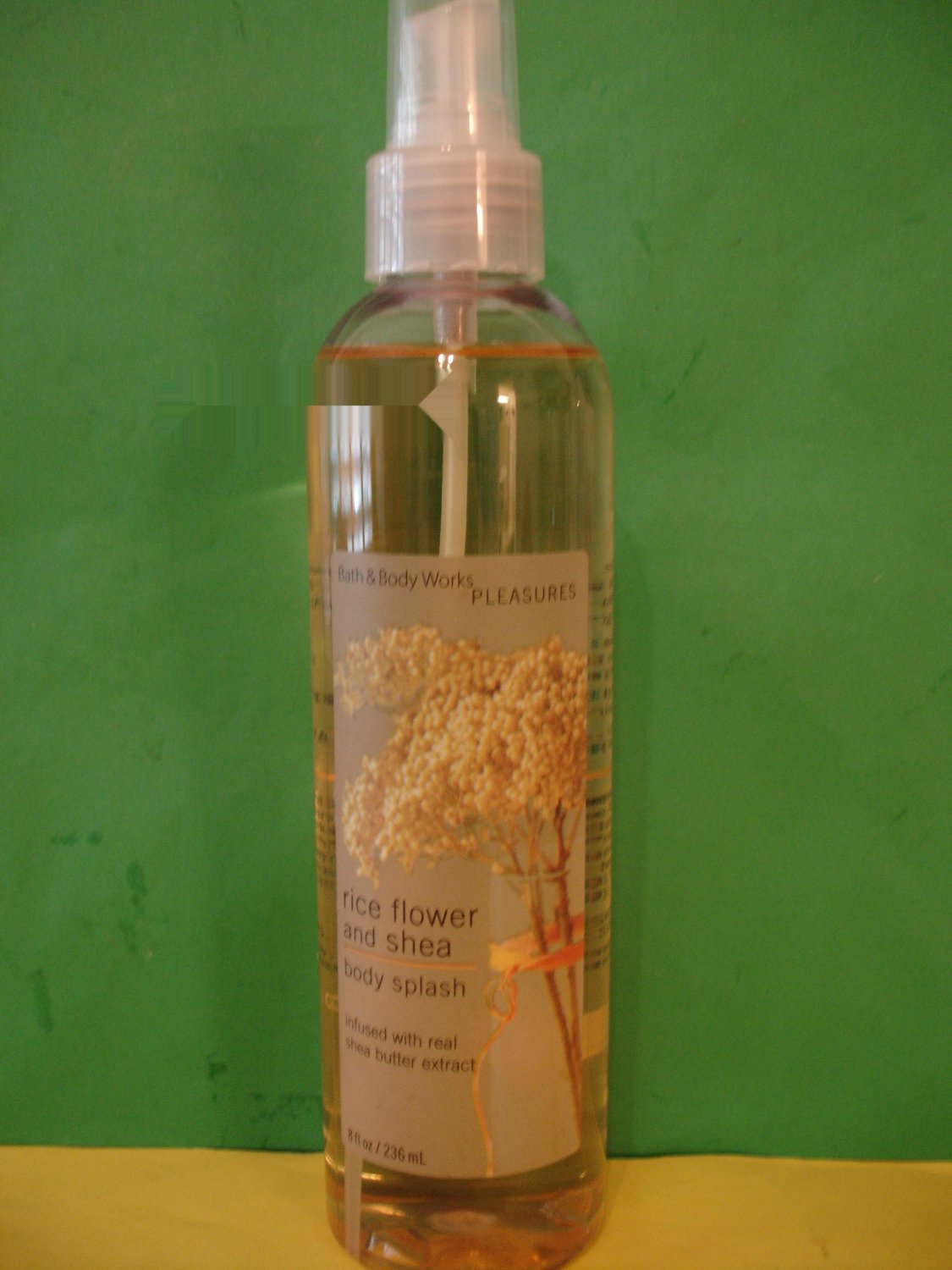 Bath and Body Works Rice Flower and Shea Splash Full Size