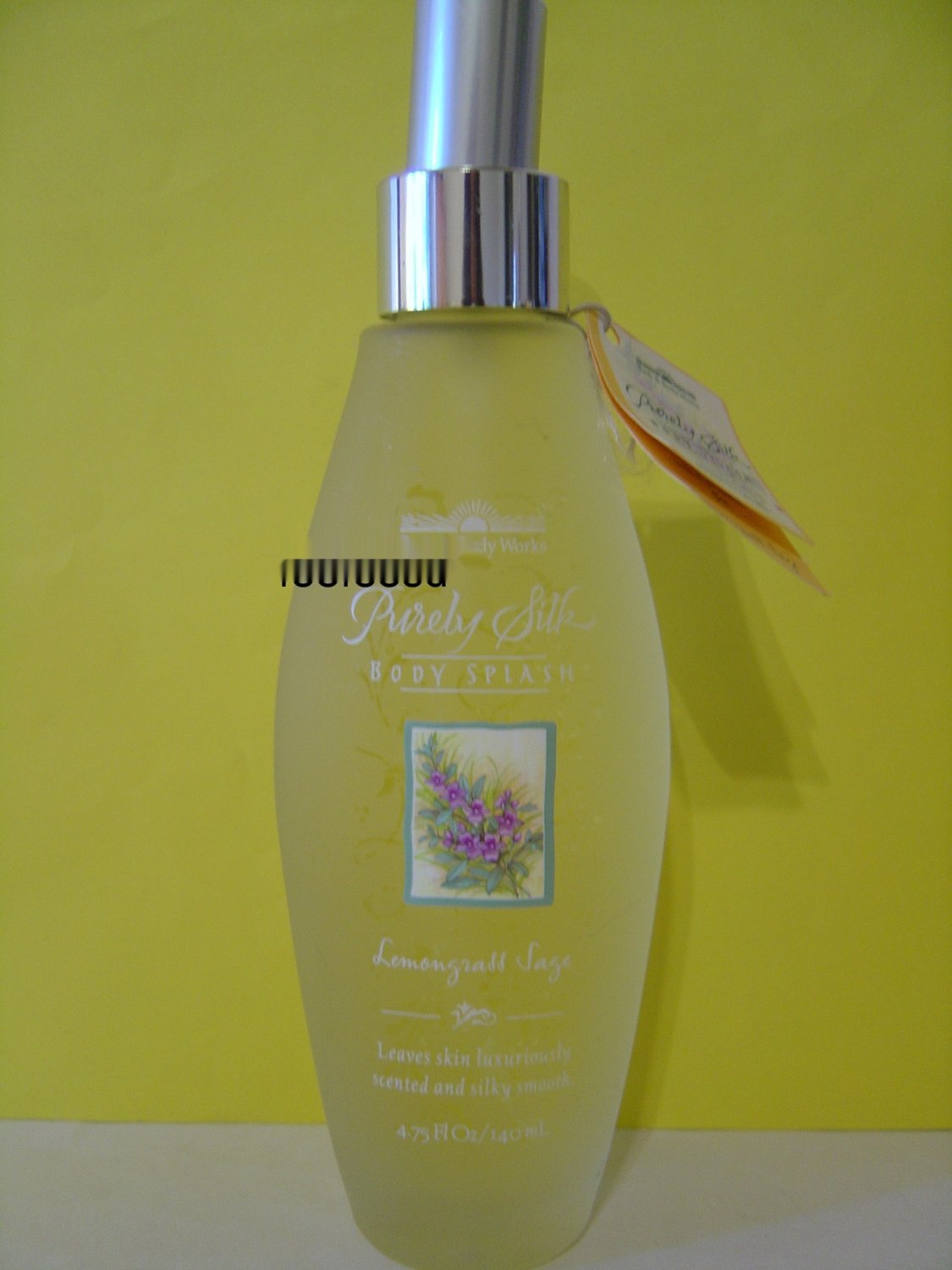 Bath and Body Works Lemongrass Sage Purely Silk Splash Full Size