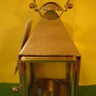 Bath & Body Works Brass and Glass Tealight Hurricane Lantern