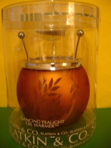 Bath Body Works Amber Leaves Home Fragrance Oil Warmer Burner