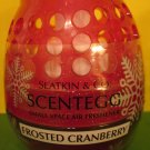 Bath & Body Works Slatkin Frosted Cranberry Scentegg Air Freshener Bath & Body Works Slatkin Frosted Cranberry Scentegg Air Freshener