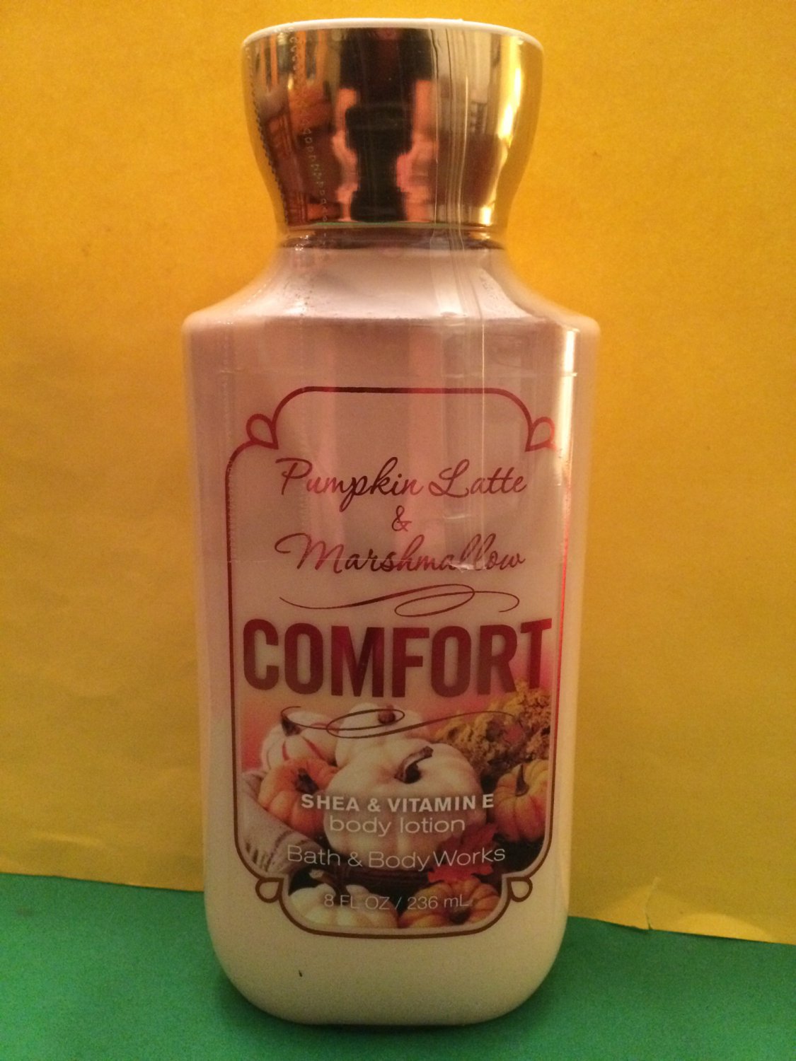 Bath & Body Works Pumpkin Latte and Marshmallow Comfort Body Lotion