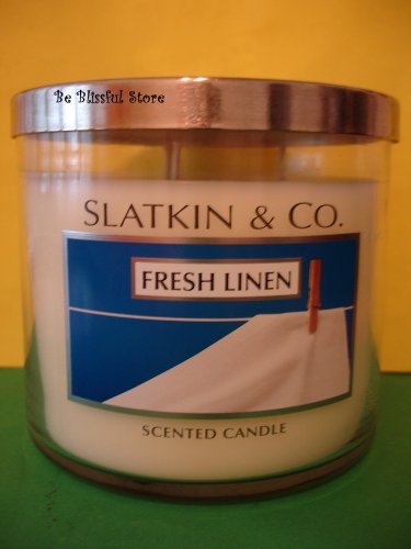 linen candle bath and body works