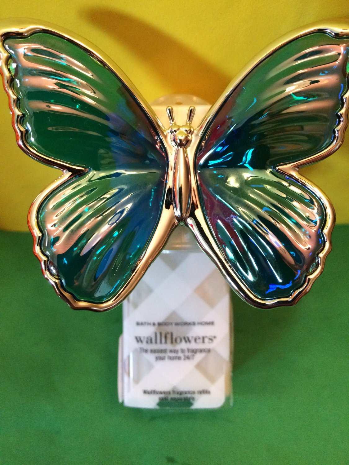 Bath and Body Works Blue Butterfly Wallflower Plug Unit