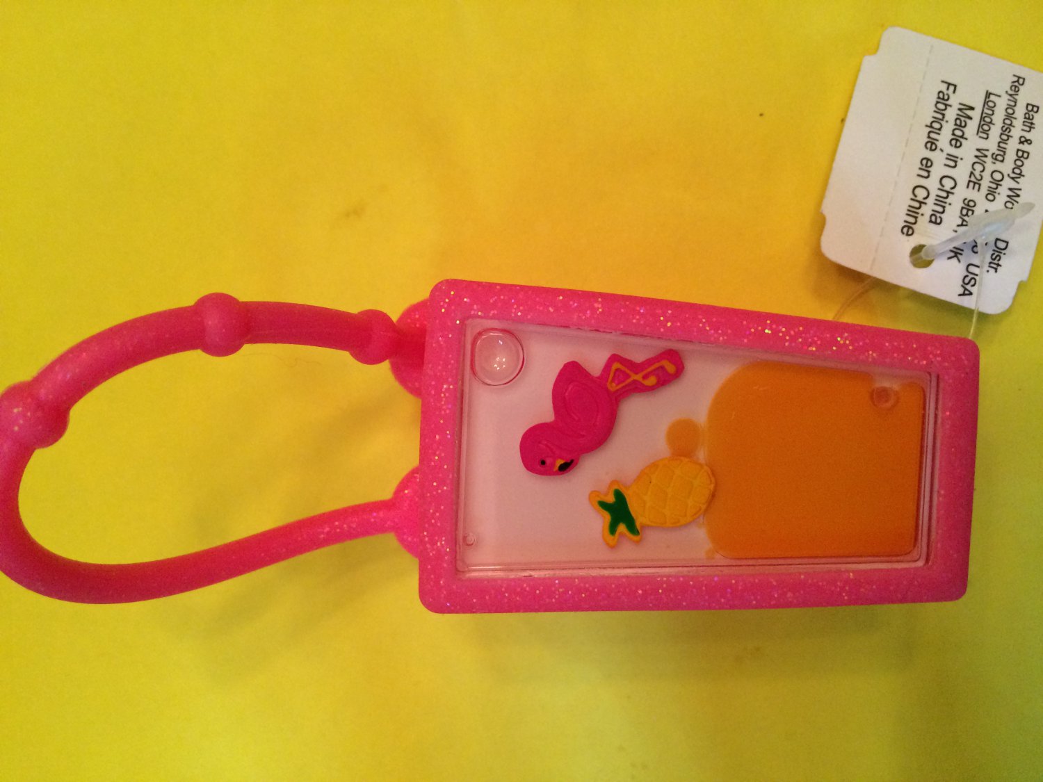 Bath and Body Works Flamingo, Pineapple in Water Pocketbac Holder