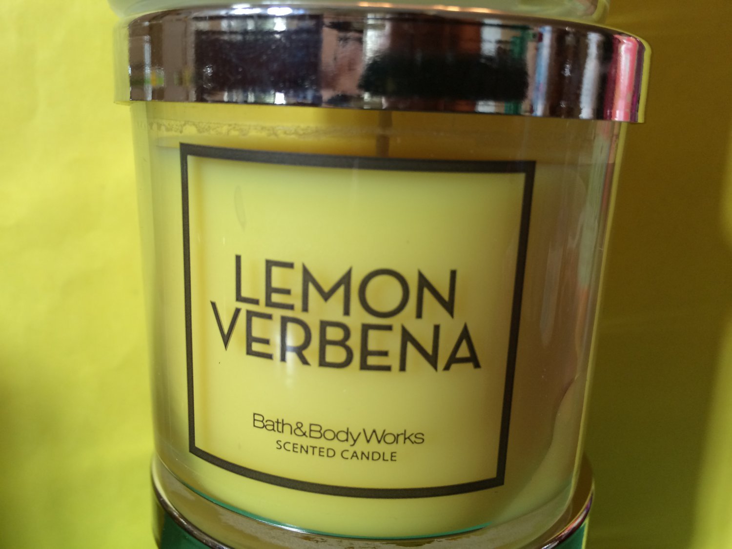 Bath and Body Works Lemon Verbena 4 oz Candle