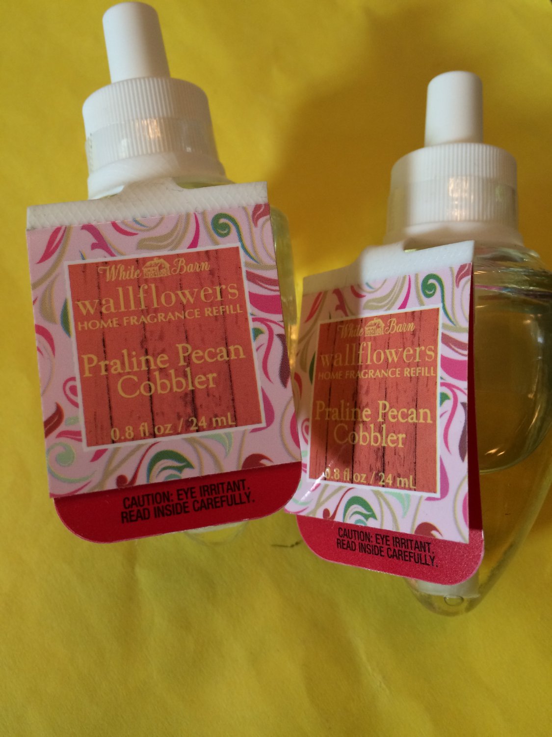 Bath & Body Works 2 Praline Pecan Cobbler Wallflower Refill