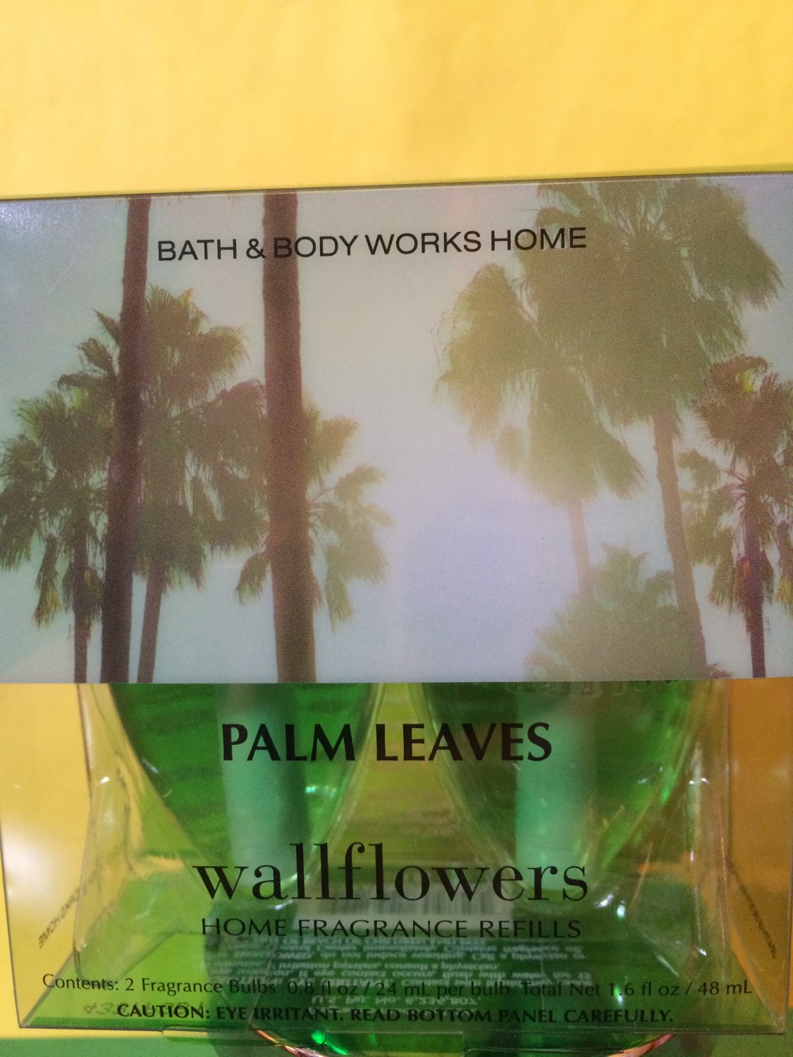 Bath & Body Works 2 Palm Leaves Wallflower Refill