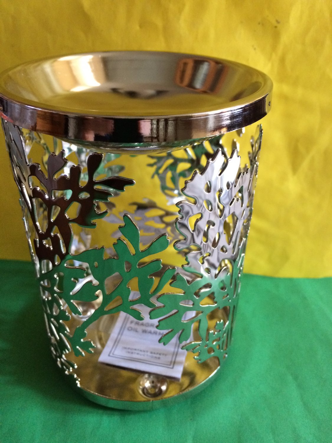 Bath & Body Works Metal Branches Design Home Fragrance Oil Warmer Burner