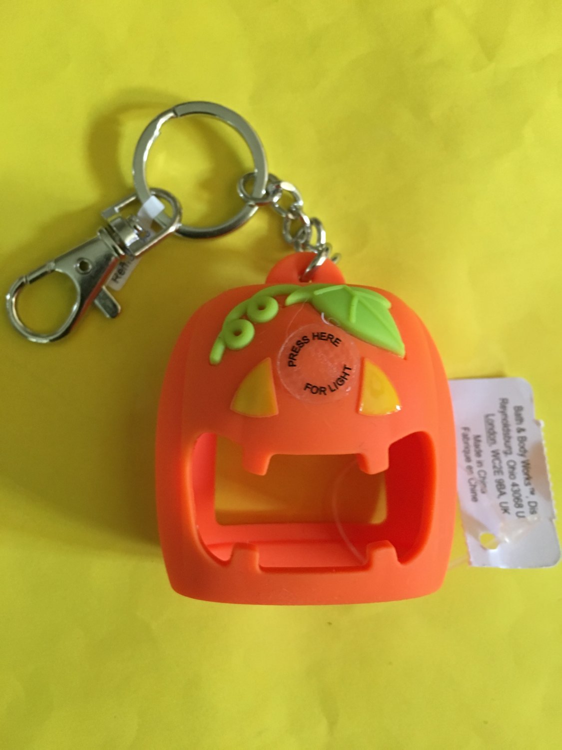 Bath and Body Works Pumpkin Light Up Pocketbac Holder