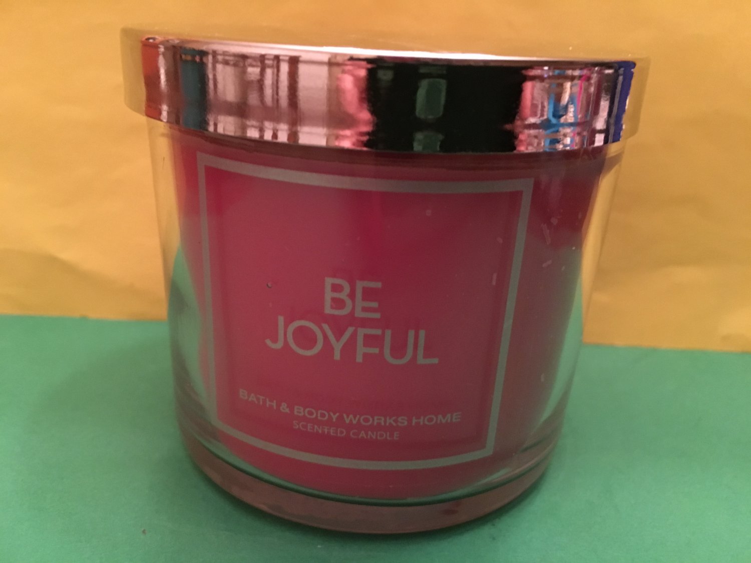 Bath and Body Works Be Joyful 4 oz Candle