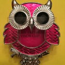 Bath & Body Works Pink Owl Scentportable Car Visor Clip