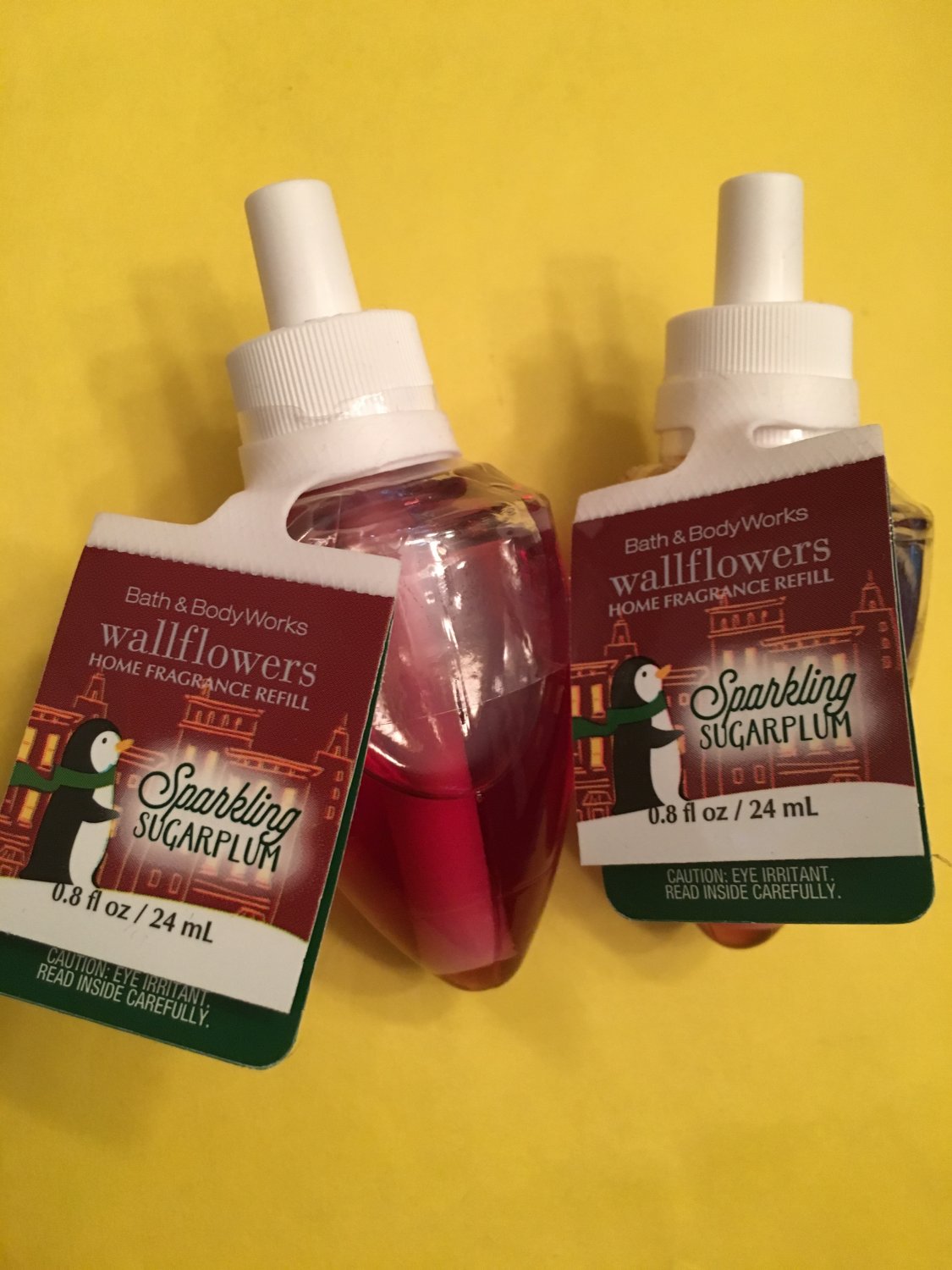 Bath & Body Works 2 Sparkling Sugar Plum Wallflower Refill