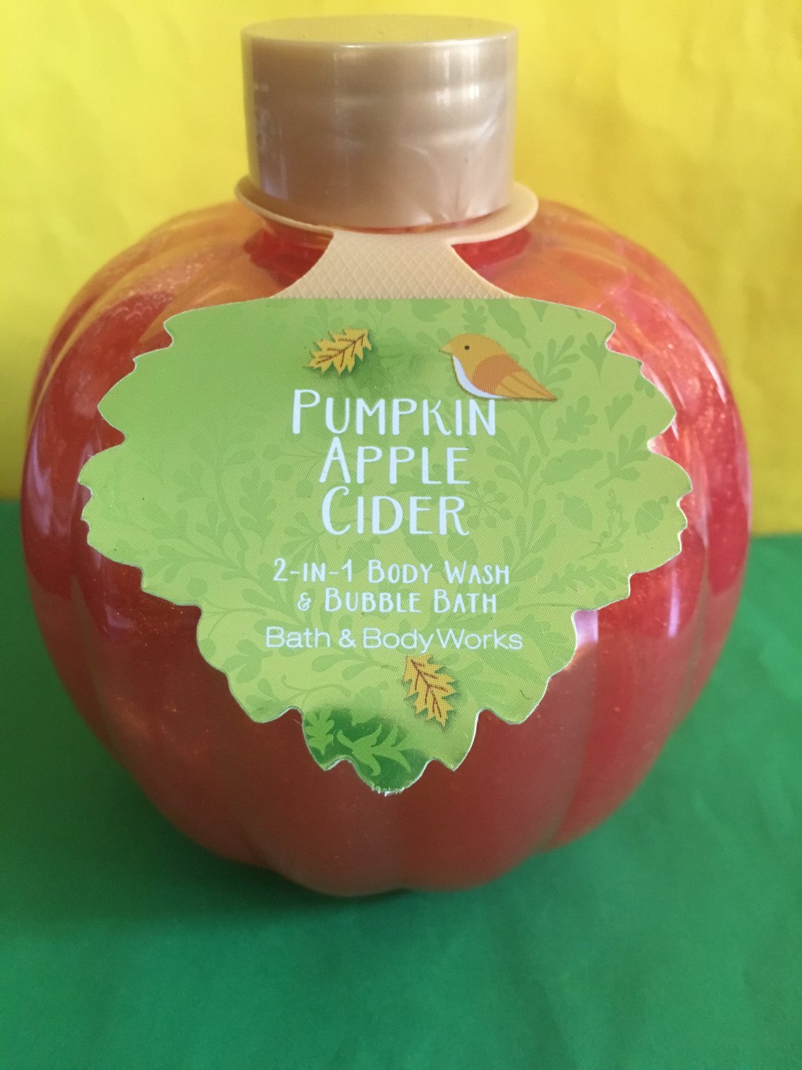 Bath and Body Works Pumpkin Apple Cider 2 in 1 Body Wash Large