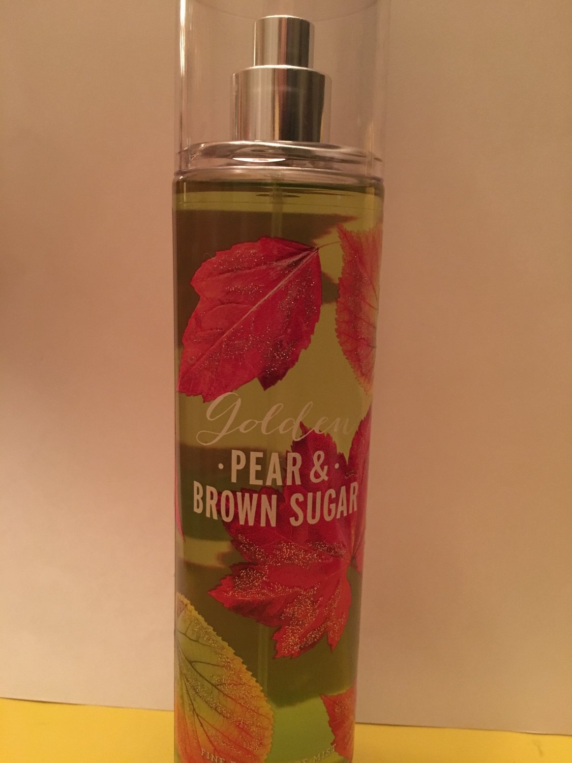 Bath & Body Works Golden Pear and Brown Sugar Fine Fragrance Mist Full Size
